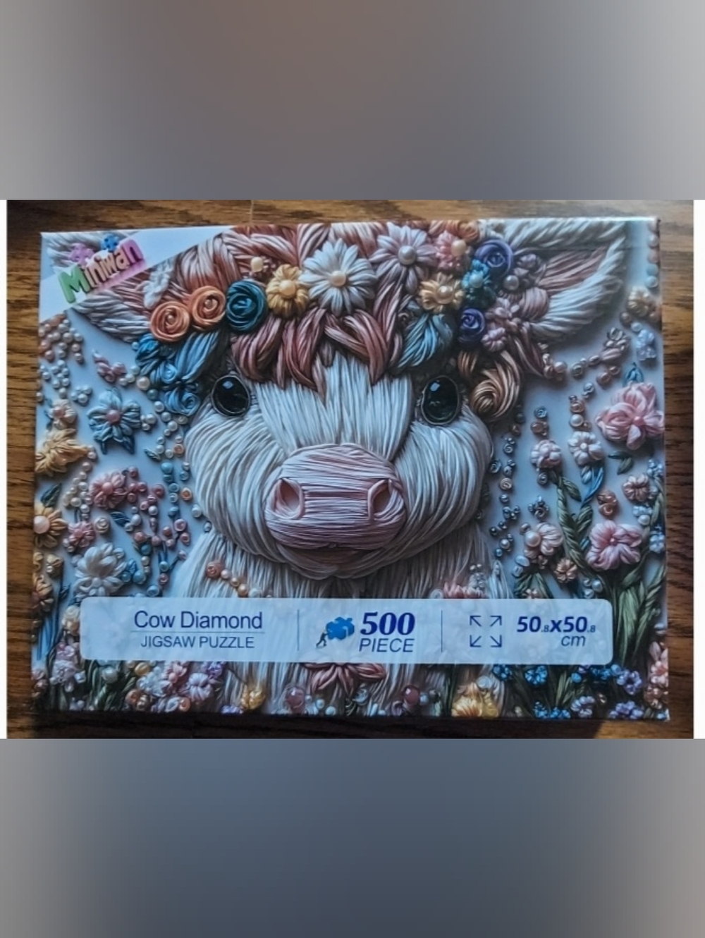 Miniwan "Cow Diamond" - 500 Piece Puzzle